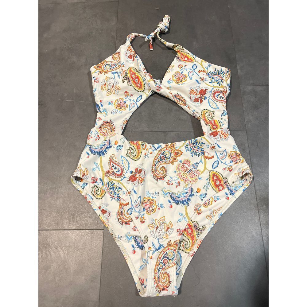 Multicolor one piece swimwear size small